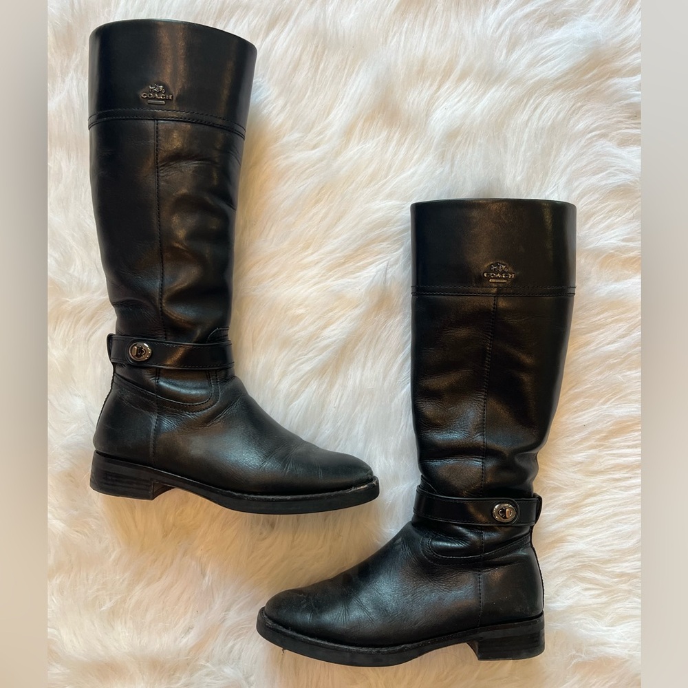 Coach Eva riding boots